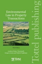 bokomslag Environmental Law in Property Transactions