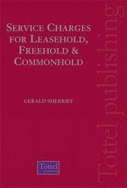 bokomslag Service Charges for Leasehold, Freehold and Commonhold