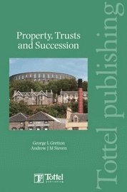 bokomslag Property Trusts and Succession