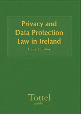 bokomslag Privacy and Data Protection Law in Ireland