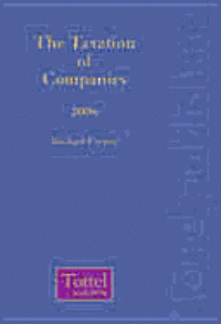 bokomslag The Taxation of Companies