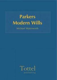 bokomslag Parker's Modern Wills Precedents