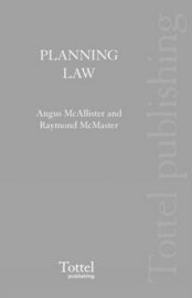 Scottish Planning Law 1