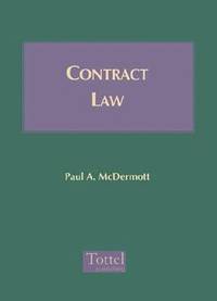 bokomslag Contract Law