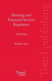 bokomslag Banking and Financial Services Regulation