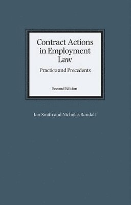 bokomslag Contract Actions in Employment Law: Practice and Precedents