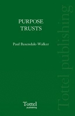 Purpose Trusts 1