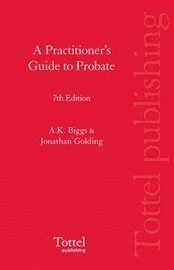 bokomslag A Practitioner's Guide to Probate