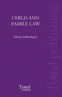 bokomslag Child and Family Law