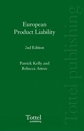 bokomslag European Product Liability