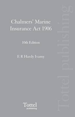 bokomslag Chalmers' Marine Insurance Act 1906