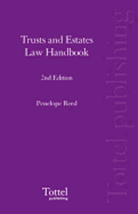bokomslag Trusts and Estates Law Handbook