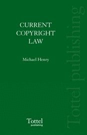 bokomslag Current Copyright Law