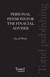 bokomslag Personal Pensions for the Financial Adviser