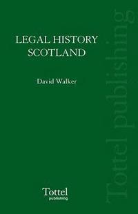 bokomslag Legal History of Scotland