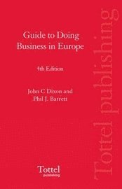 bokomslag Guide to Doing Business in Europe