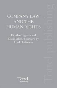 bokomslag Company Law and the Human Rights Act 1998