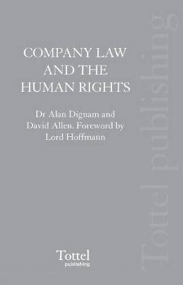 bokomslag Company Law and the Human Rights Act 1998