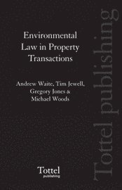 bokomslag Environmental Law in Property Transactions