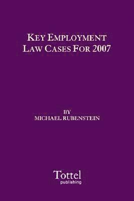 bokomslag Key Employment Law Cases for 2007