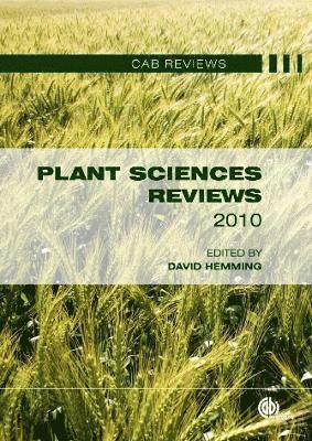 bokomslag Plant Sciences Reviews 2010