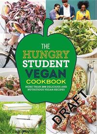 bokomslag The Hungry Student Vegan Cookbook