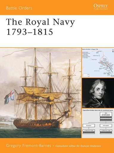 Gregory Fremont-Barnes - Royal Navy 1793–1815, Häftad