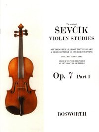 bokomslag Original sevcik violin studies op.7 part 1