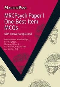 bokomslag MRCPsych Paper I One-Best-Item MCQs