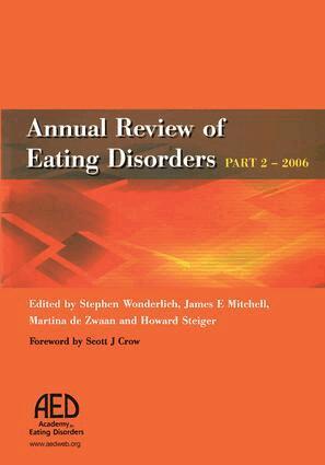 Stephen Wonderlich, James Mitchell, Liz Boath, Howard Steiger, Scott Crow - Annual Review of Eating Disorders, Häftad