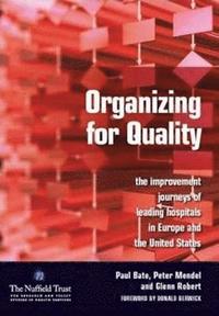 bokomslag Organizing for Quality