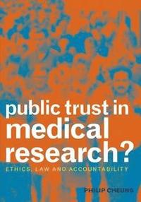 bokomslag Public Trust in Medical Research?