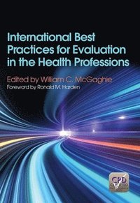 bokomslag International Best Practices for Evaluation in the Health Professions