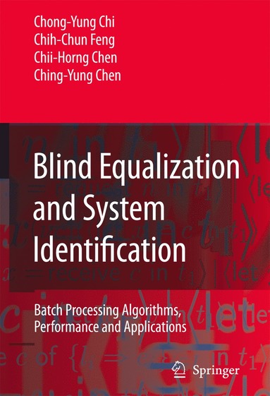 bokomslag Blind Equalization and System Identification