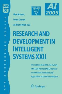 bokomslag Research and Development in Intelligent Systems XXII