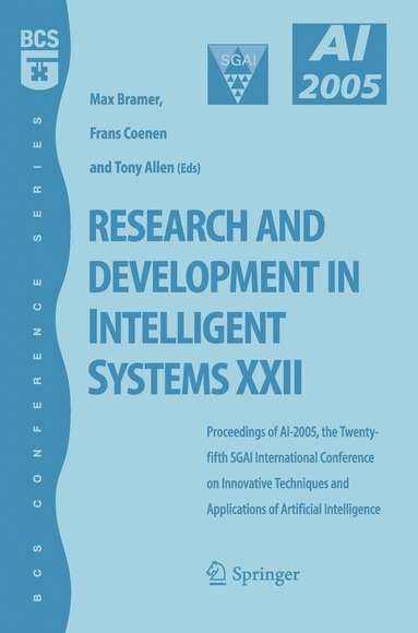 bokomslag Research and Development in Intelligent Systems XXII