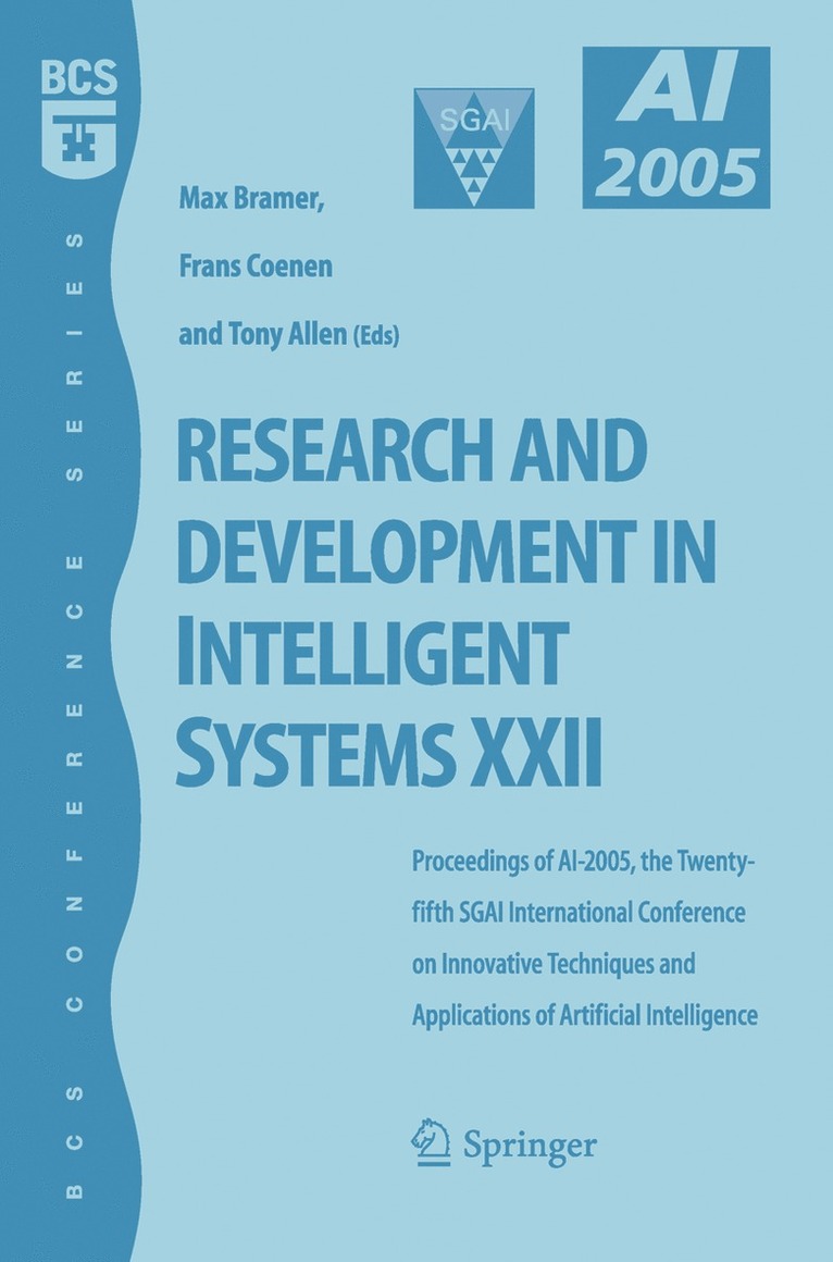 Research and Development in Intelligent Systems XXII 1