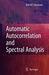 bokomslag Automatic Autocorrelation and Spectral Analysis