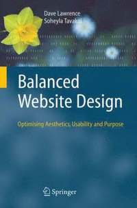 bokomslag Balanced Website Design: Optimising Aesthetics, Usability & Purpose