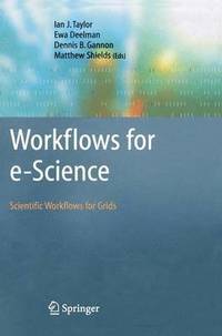 bokomslag Workflows for e-Science