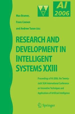 Research and Development in Intelligent Systems XXIII 1