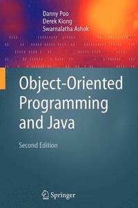 bokomslag Object-Orientated Programming and Java 2nd Edition