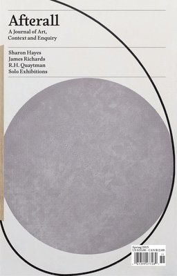 Helena Vilalta, Melissa Gronlund, Pablo Lafuente, Anders Kreuger, Zachary Cahill - Afterall, Häftad