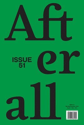 Charles Esche, Mark Lewis, Nav Haq, Amber Husain, Adeena Mey, Charles Stankievech - Afterall, Häftad