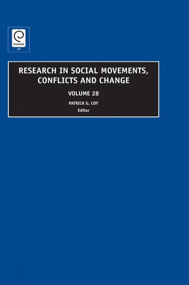 Patrick G. Coy - Research in Social Movements, Conflicts and Change, Inbunden