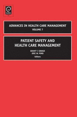 bokomslag Patient Safety and Health Care Management