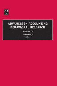 bokomslag Advances in Accounting Behavioral Research