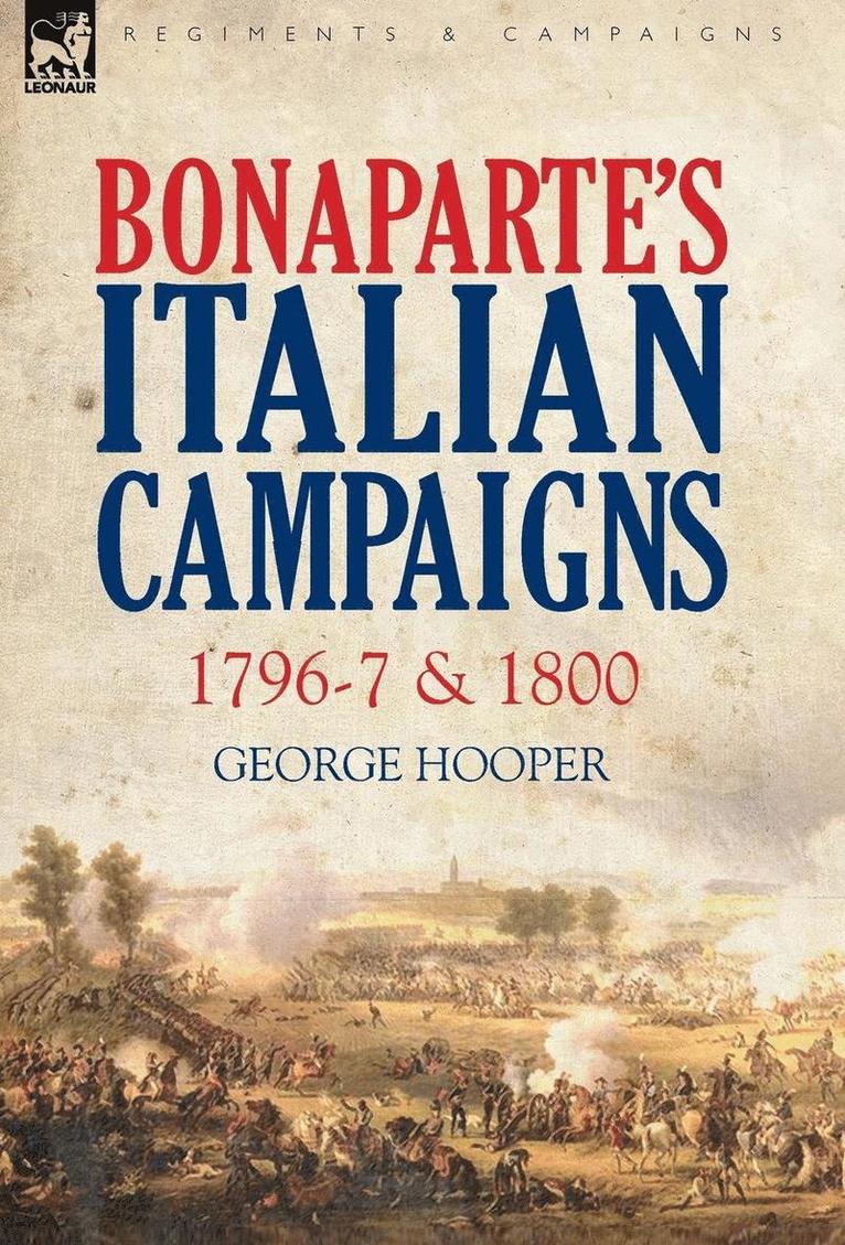 Bonaparte's Italian Campaigns 1