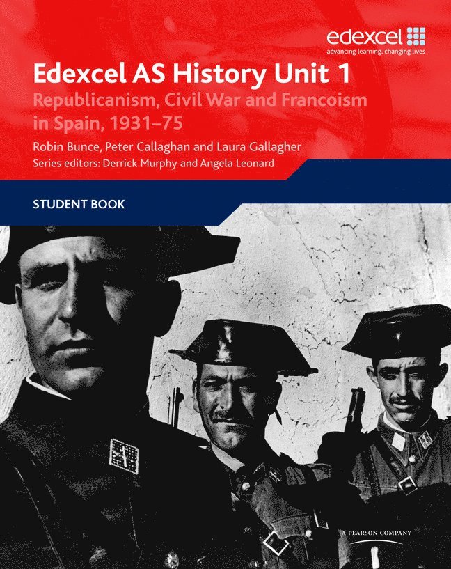 Edexcel GCE History Unit 1 E/F4 Republicanism, Civil War and Francoism in Spain, 1931 1