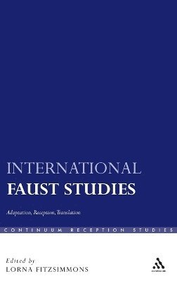 bokomslag International Faust Studies